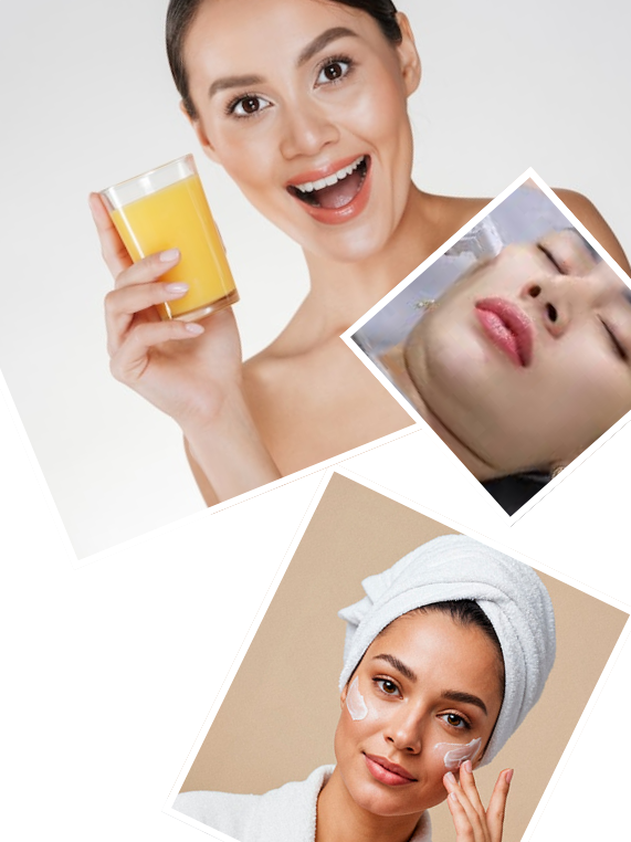 Our Signature Skin Glow Cocktails Process